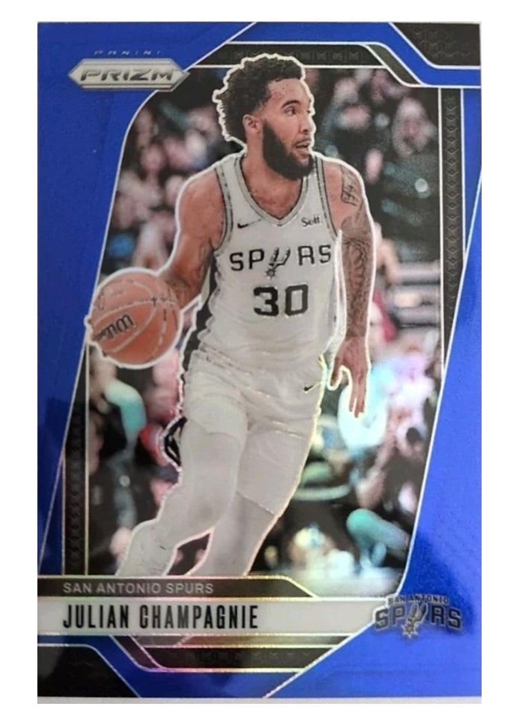 2024-25 Panini Prizm Base Set Julian Champagnie #158 card