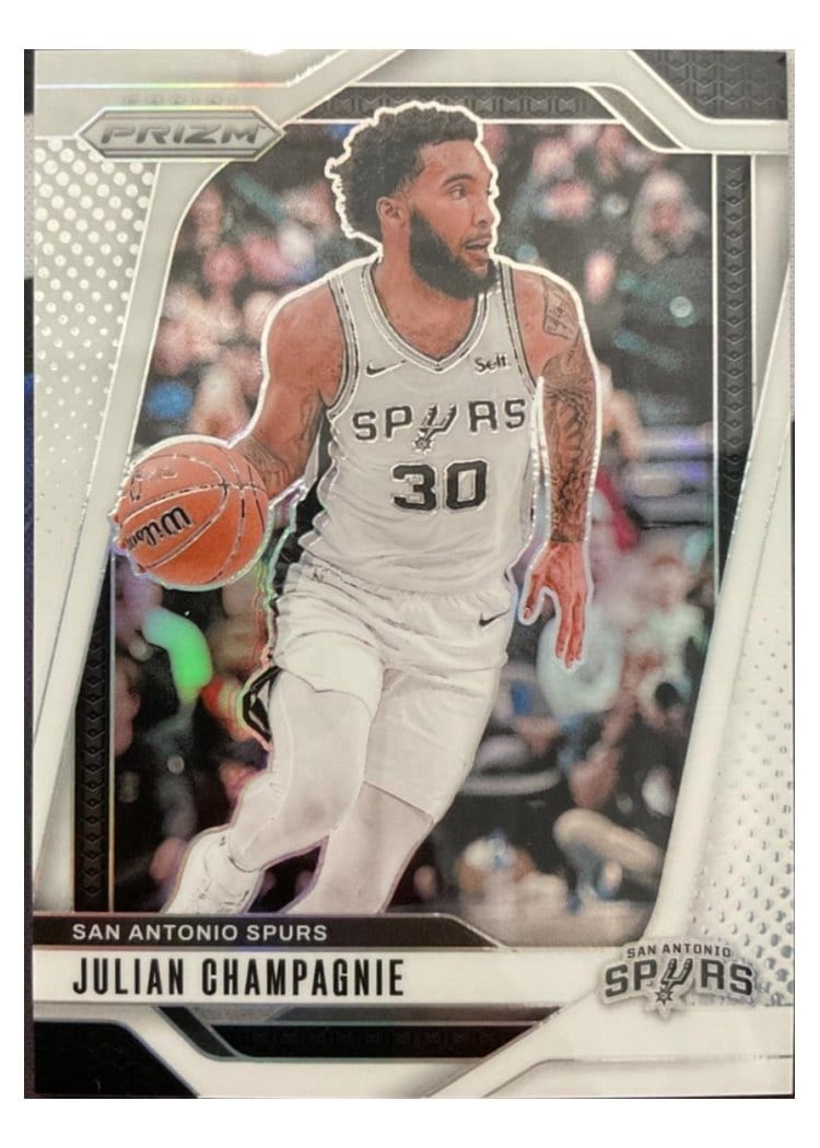2024-25 Panini Prizm Base Set Julian Champagnie #158 card