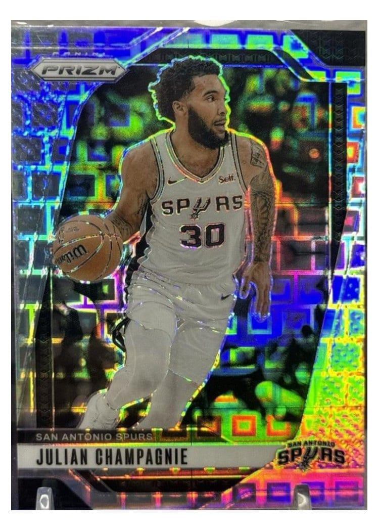 2024-25 Panini Prizm Base Set Julian Champagnie #158 card