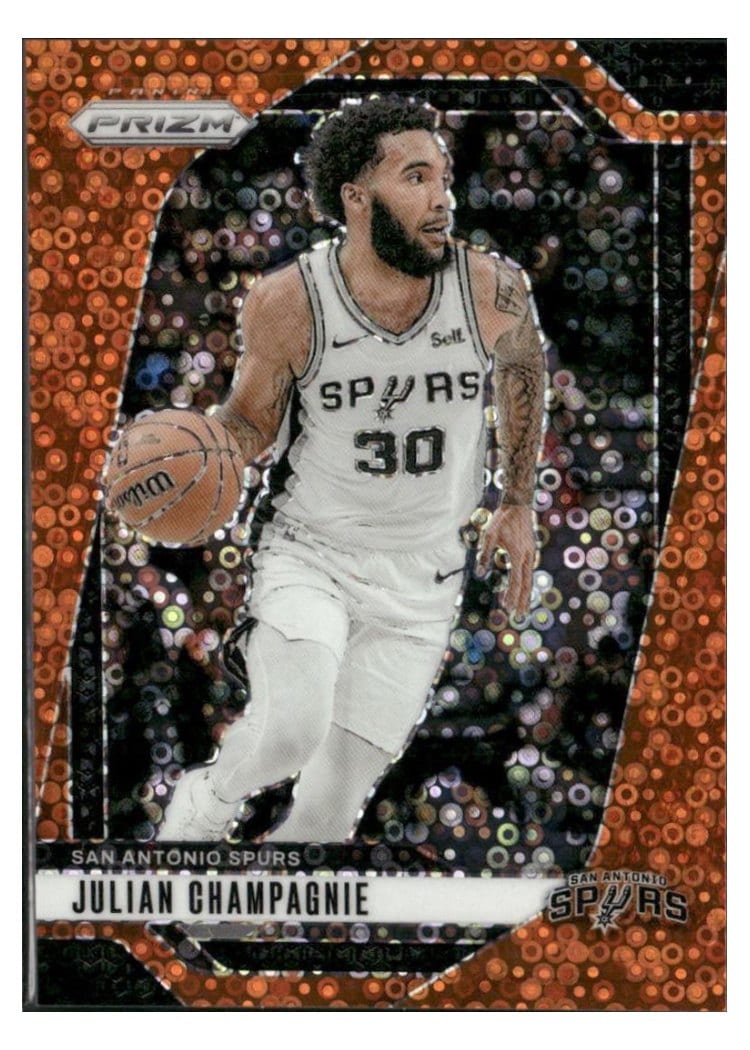 2024-25 Panini Prizm Base Set Julian Champagnie #158 card