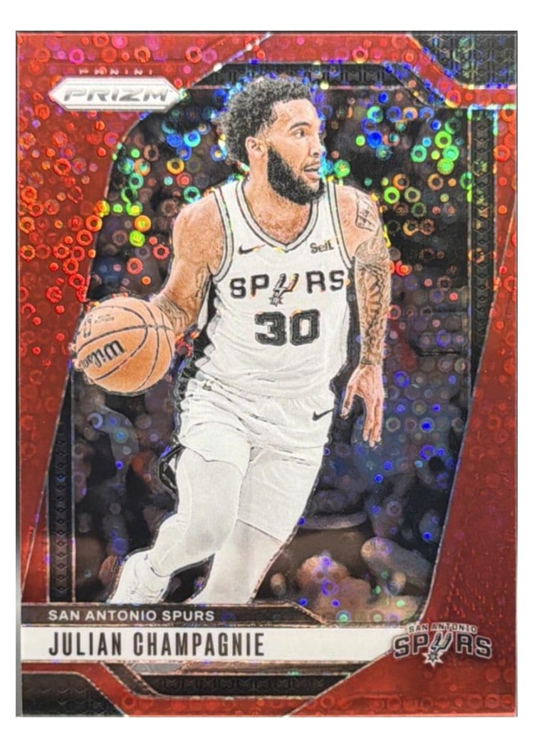 2024-25 Panini Prizm Base Set Julian Champagnie #158 card