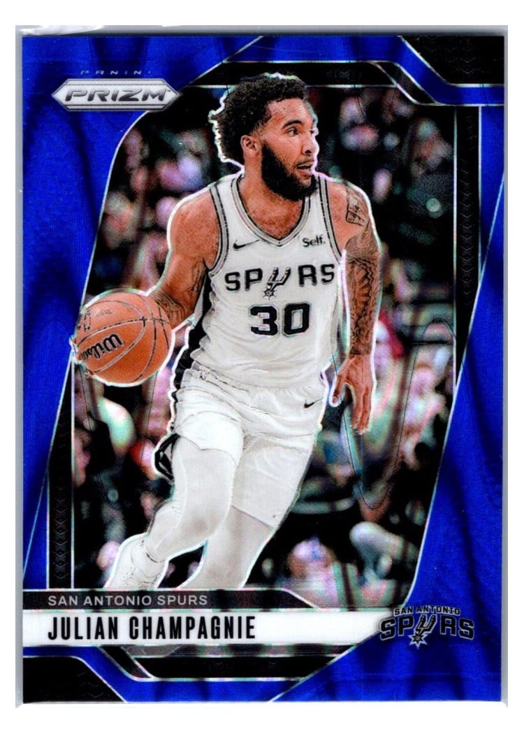2024-25 Panini Prizm Base Set Julian Champagnie #158 card