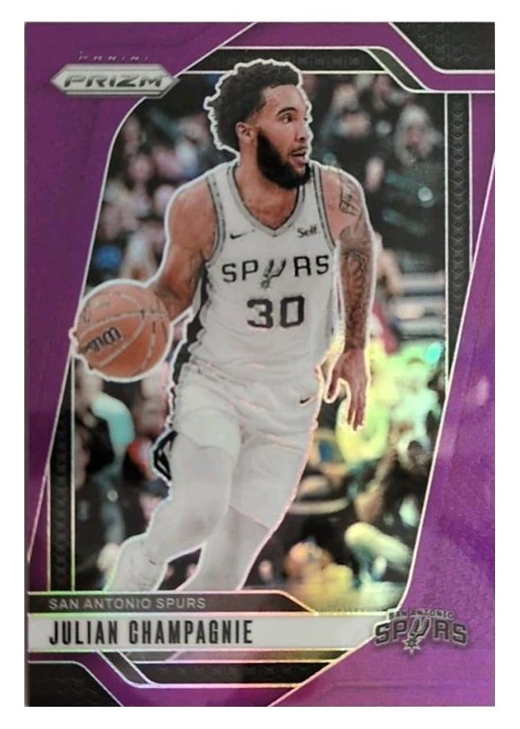 2024-25 Panini Prizm Base Set Julian Champagnie #158 card