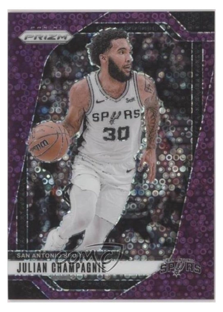 2024-25 Panini Prizm Base Set Julian Champagnie #158 card