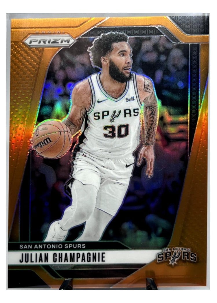 2024-25 Panini Prizm Base Set Julian Champagnie #158 card