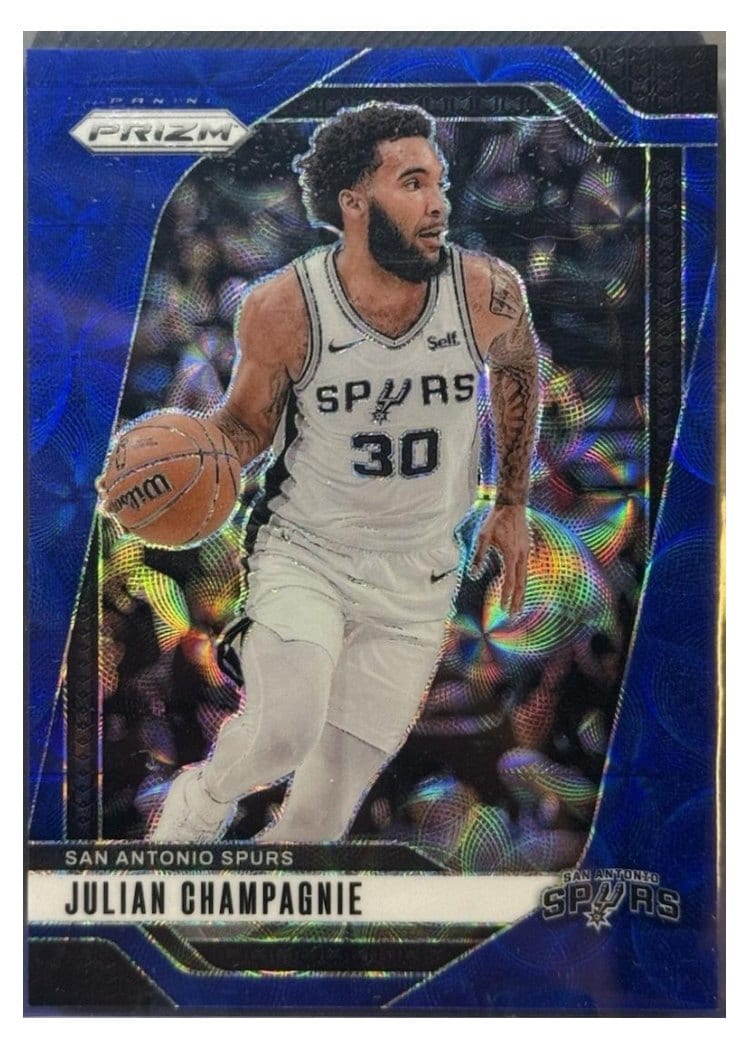 2024-25 Panini Prizm Base Set Julian Champagnie #158 card