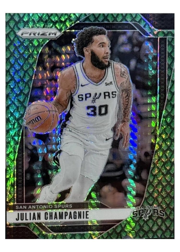 2024-25 Panini Prizm Base Set Julian Champagnie #158 card