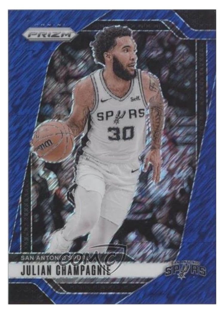 2024-25 Panini Prizm Base Set Julian Champagnie #158 card
