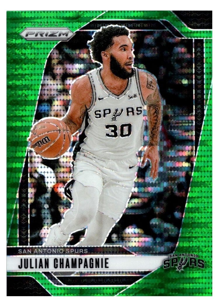 2024-25 Panini Prizm Base Set Julian Champagnie #158 card