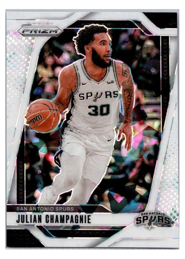 2024-25 Panini Prizm Base Set Julian Champagnie #158 card