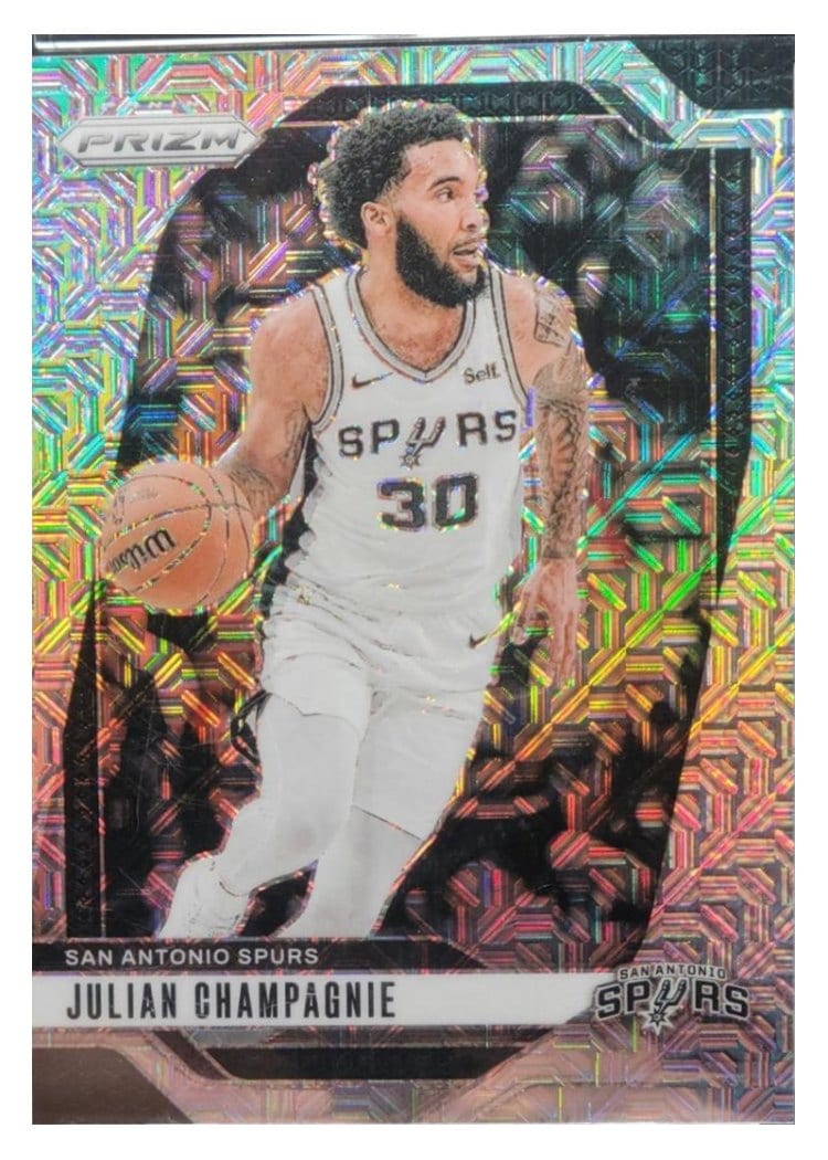 2024-25 Panini Prizm Base Set Julian Champagnie #158 card