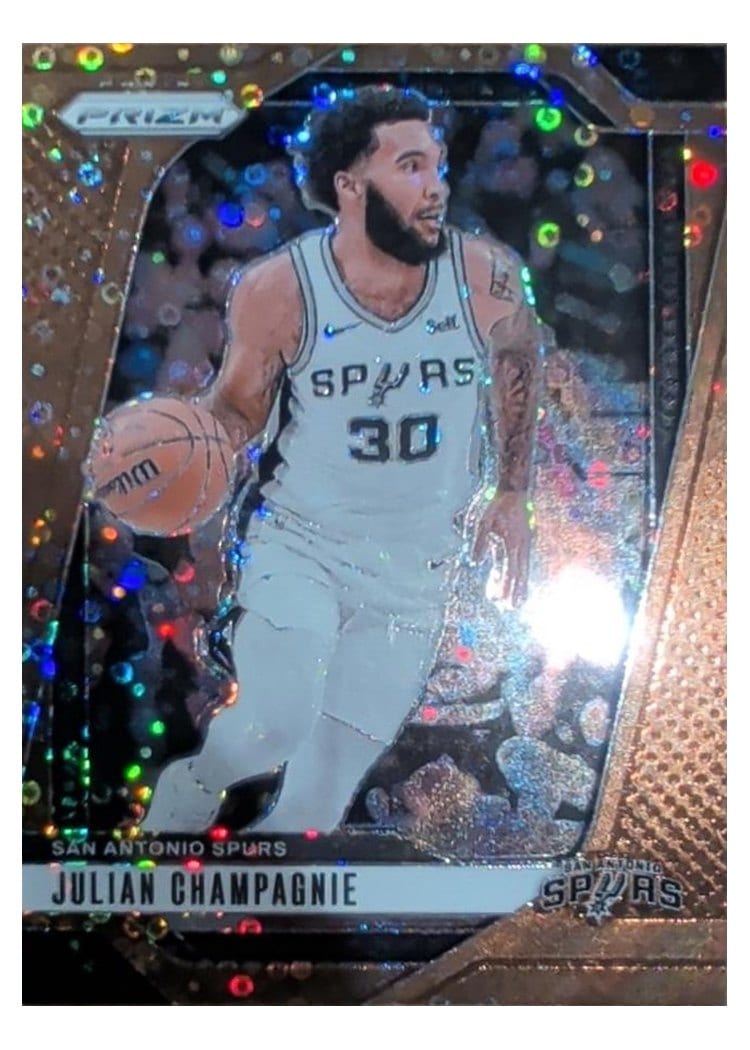 2024-25 Panini Prizm Base Set Julian Champagnie #158 card