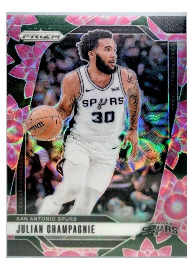 2024-25 Panini Prizm Base Set Julian Champagnie #158 card