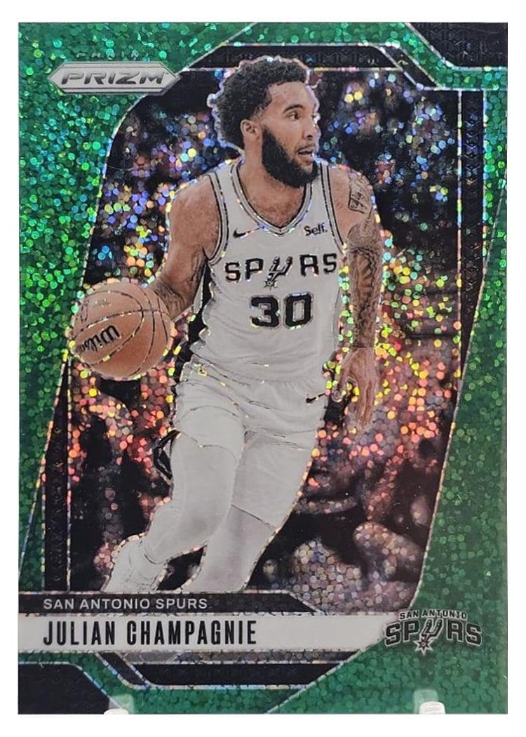 2024-25 Panini Prizm Base Set Julian Champagnie #158 card