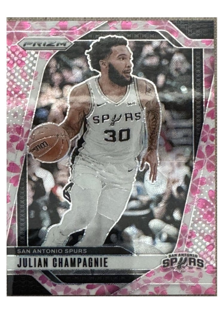 2024-25 Panini Prizm Base Set Julian Champagnie #158 card