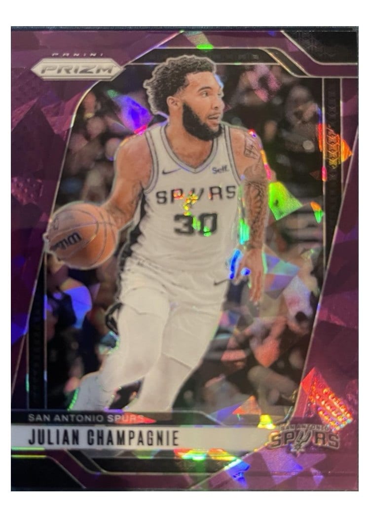 2024-25 Panini Prizm Base Set Julian Champagnie #158 card