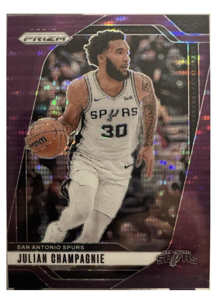 2024-25 Panini Prizm Base Set Julian Champagnie #158 card