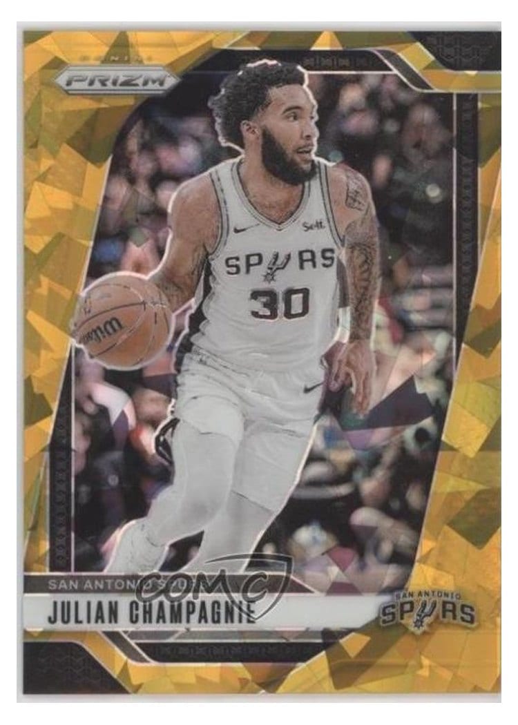 2024-25 Panini Prizm Base Set Julian Champagnie #158 card