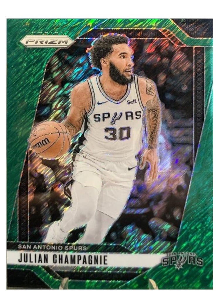 2024-25 Panini Prizm Base Set Julian Champagnie #158 card