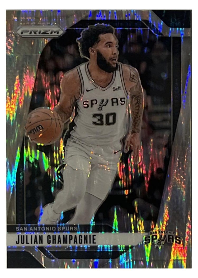 2024-25 Panini Prizm Base Set Julian Champagnie #158 card
