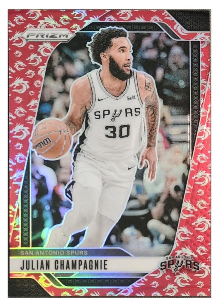 2024-25 Panini Prizm Base Set Julian Champagnie #158 card