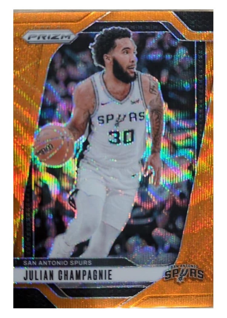 2024-25 Panini Prizm Base Set Julian Champagnie #158 card