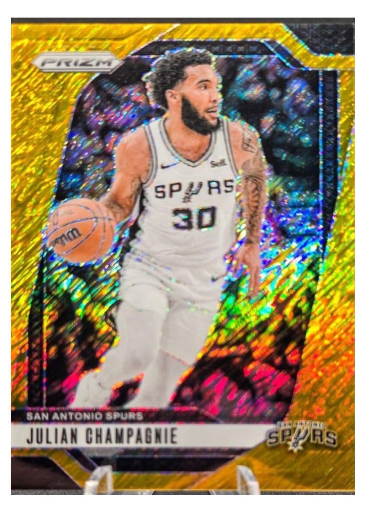 2024-25 Panini Prizm Base Set Julian Champagnie #158 card