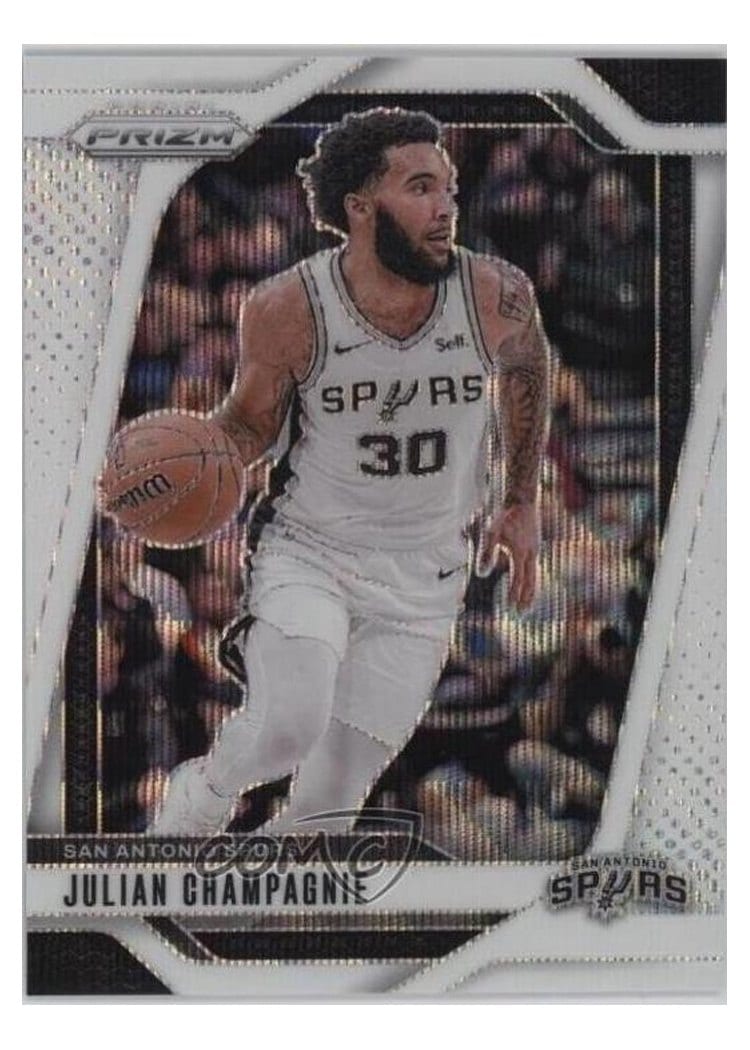 2024-25 Panini Prizm Base Set Julian Champagnie #158 card