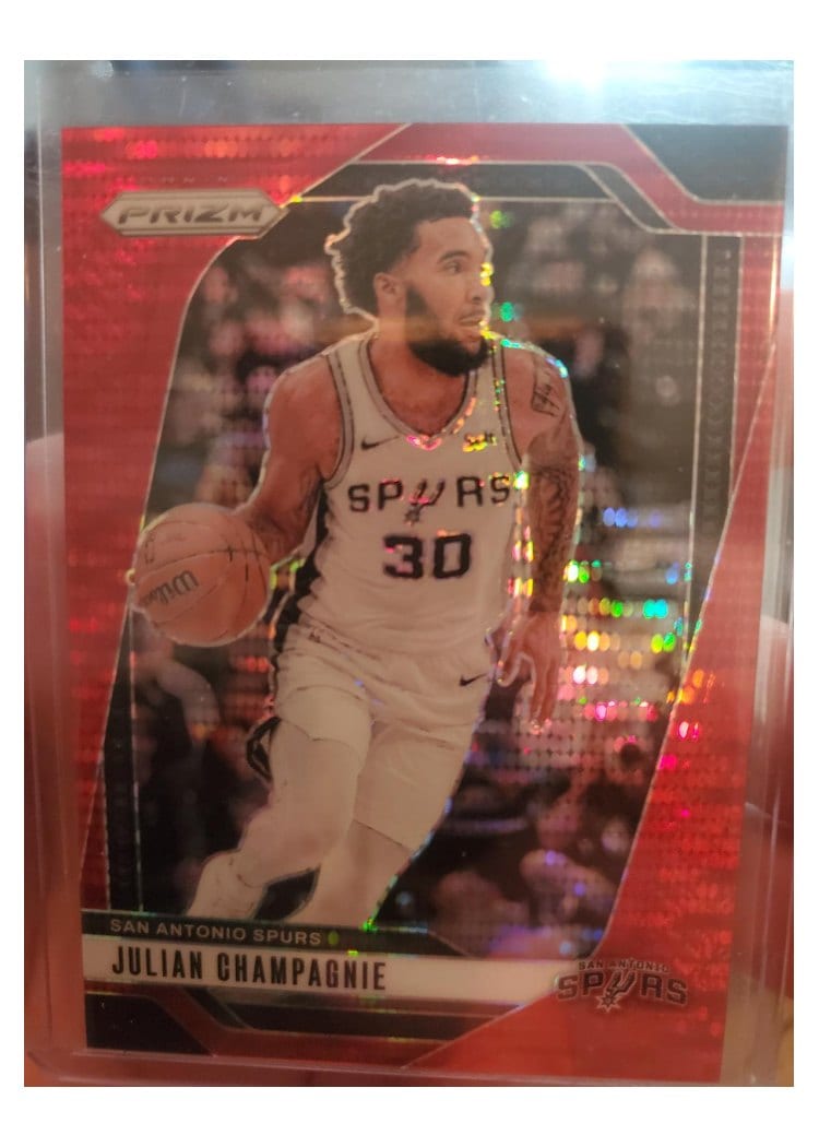 2024-25 Panini Prizm Base Set Julian Champagnie #158 card