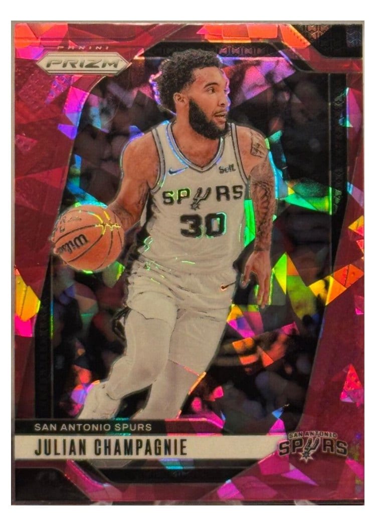 2024-25 Panini Prizm Base Set Julian Champagnie #158 card