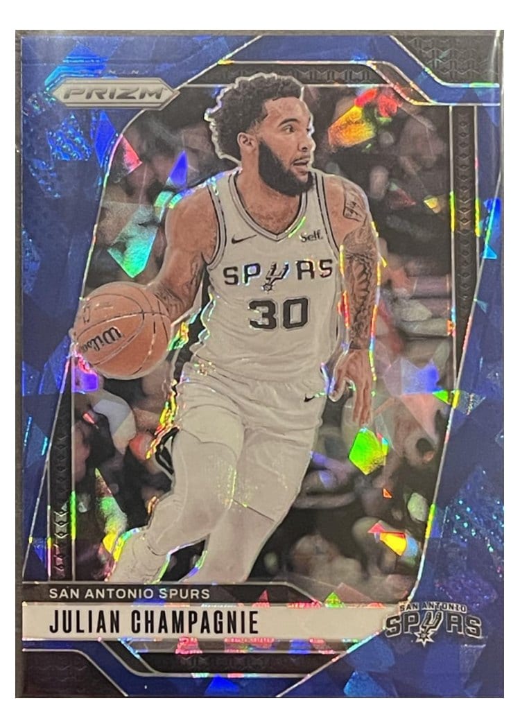 2024-25 Panini Prizm Base Set Julian Champagnie #158 card
