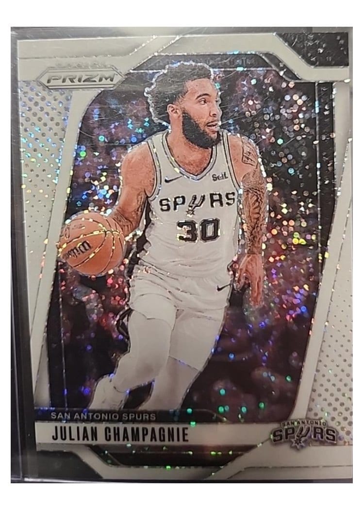 2024-25 Panini Prizm Base Set Julian Champagnie #158 card