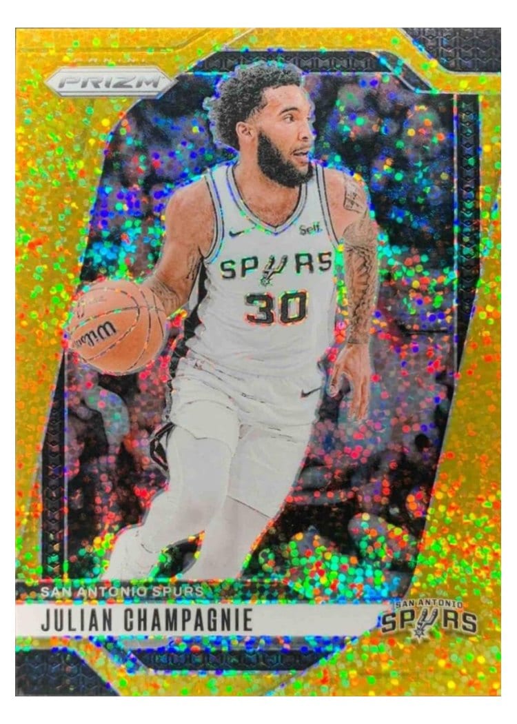 2024-25 Panini Prizm Base Set Julian Champagnie #158 card