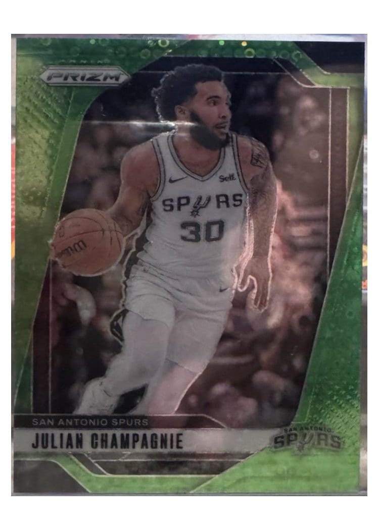 2024-25 Panini Prizm Base Set Julian Champagnie #158 card