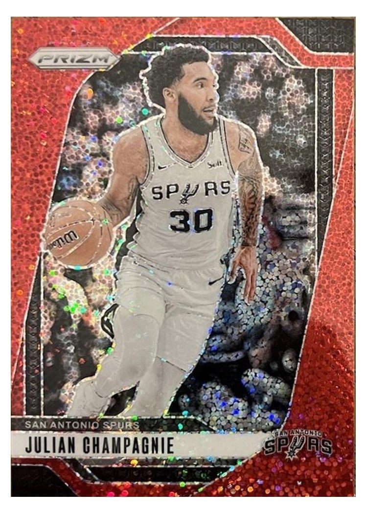 2024-25 Panini Prizm Base Set Julian Champagnie #158 card