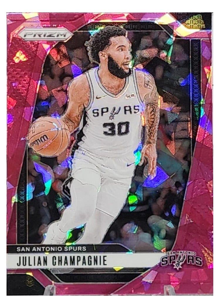 2024-25 Panini Prizm Base Set Julian Champagnie #158 card