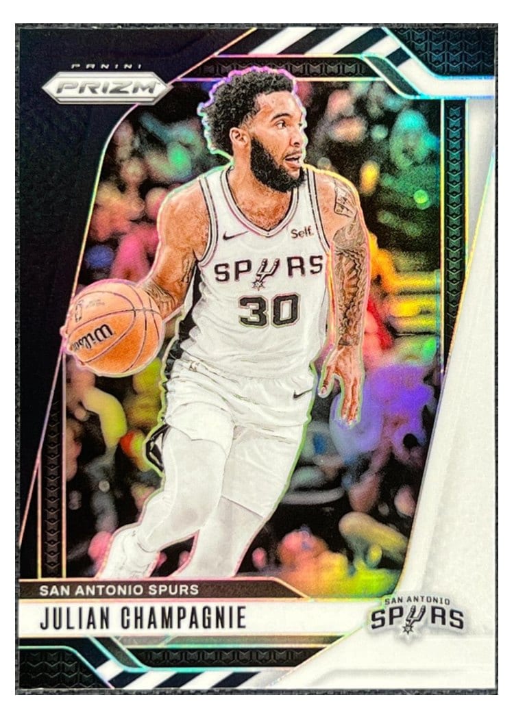 2024-25 Panini Prizm Base Set Julian Champagnie #158 card