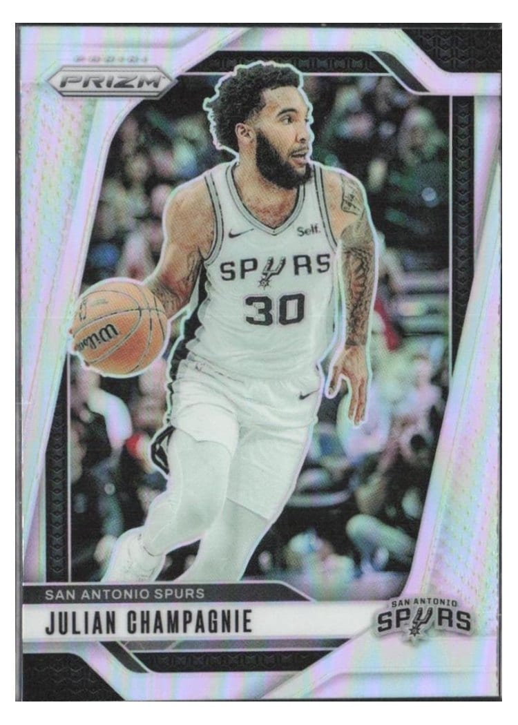 2024-25 Panini Prizm Base Set Julian Champagnie #158 card