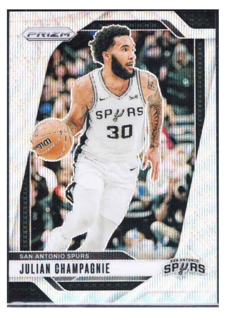 2024-25 Panini Prizm Base Set Julian Champagnie #158 card