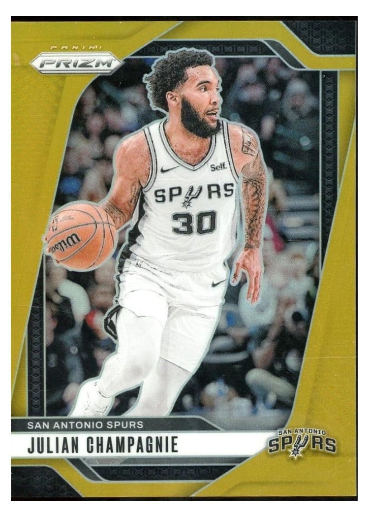 2024-25 Panini Prizm Base Set Julian Champagnie #158 card