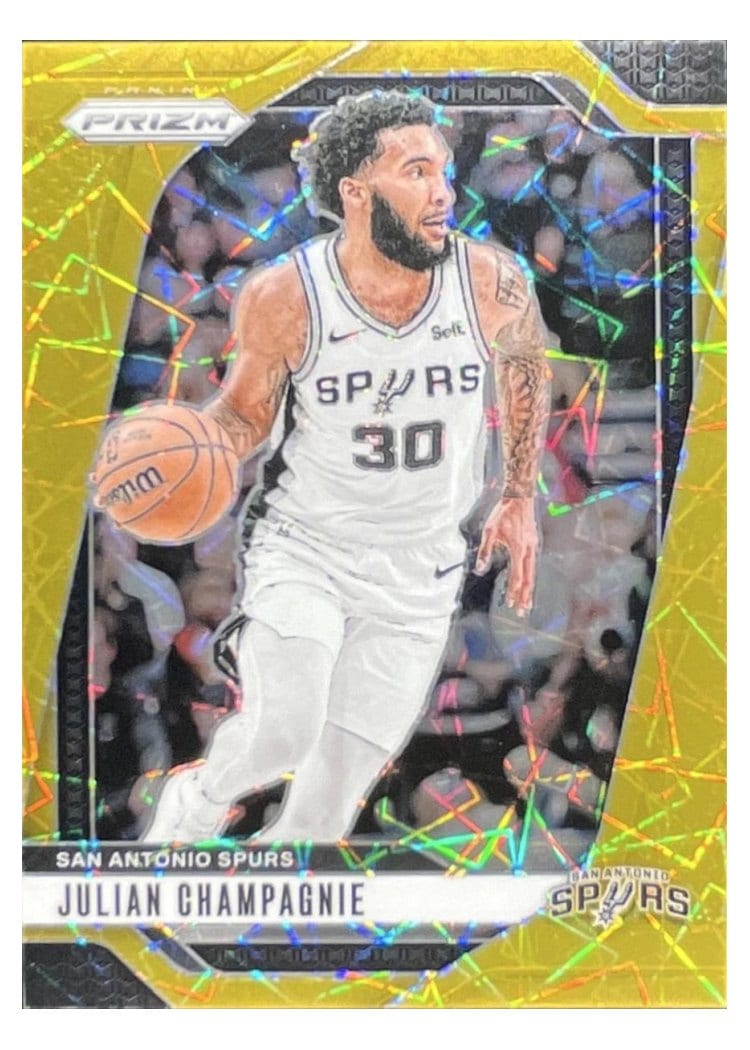 2024-25 Panini Prizm Base Set Julian Champagnie #158 card