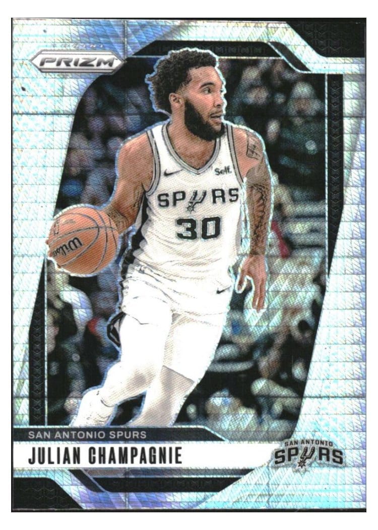 2024-25 Panini Prizm Base Set Julian Champagnie #158 card