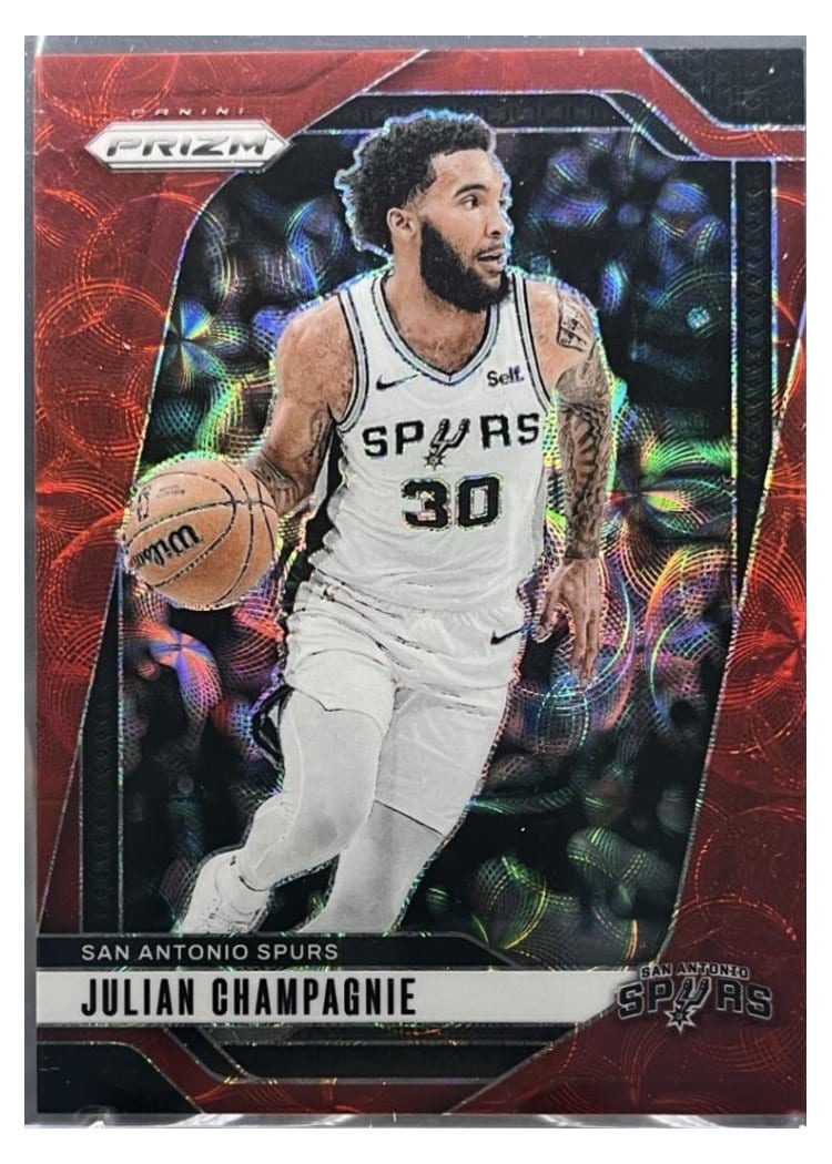 2024-25 Panini Prizm Base Set Julian Champagnie #158 card