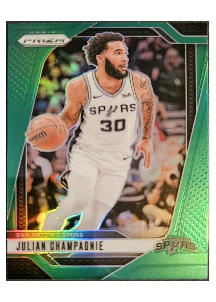 2024-25 Panini Prizm Base Set Julian Champagnie #158 card