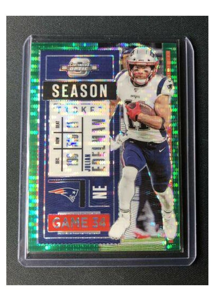 2020 Panini Contenders Optic Base Set Julian Edelman #40 card
