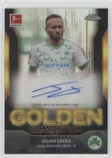 2021 Topps Chrome Bundesliga Golden Generation Julian Green Autograph #GG-JG card