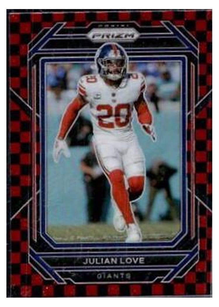 2022 Panini Prizm Base Set Julian Love #220 card