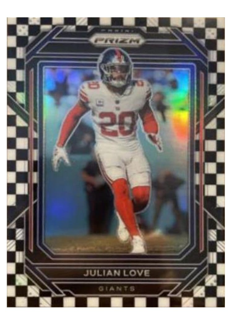 2022 Panini Prizm Base Set Julian Love #220 card