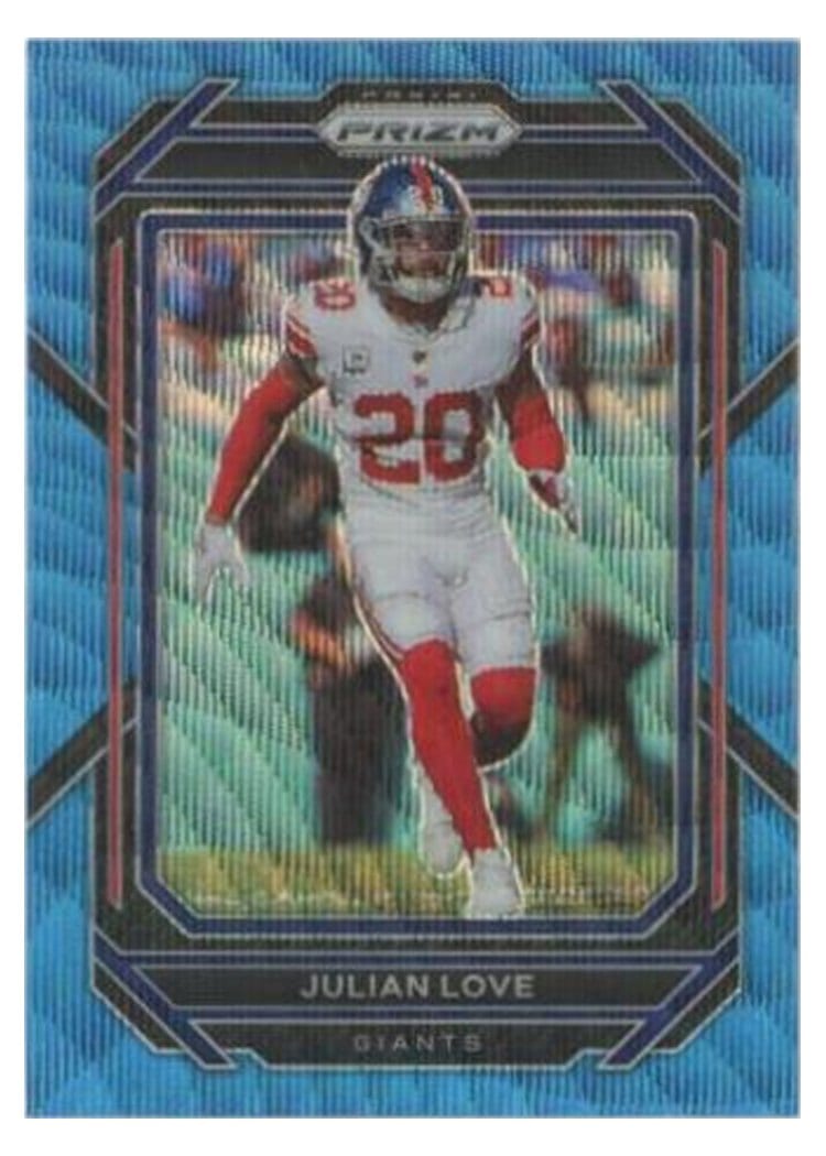 2022 Panini Prizm Base Set Julian Love #220 card