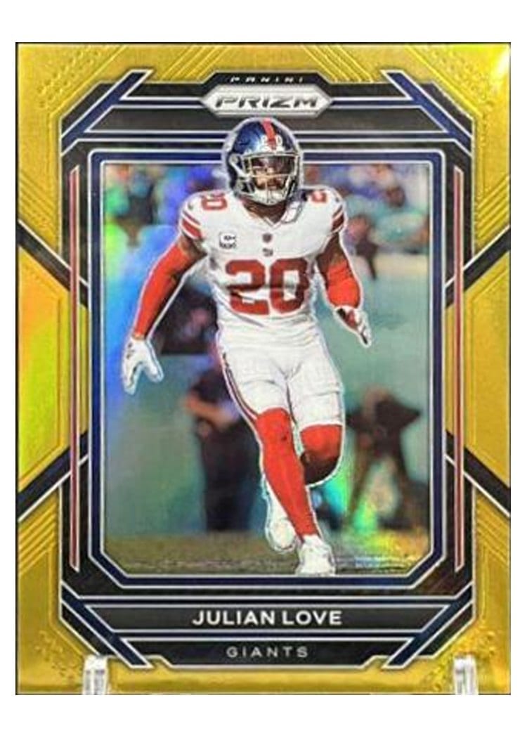 2022 Panini Prizm Base Set Julian Love #220 card
